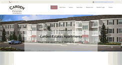 Desktop Screenshot of cardenestatesapts.com