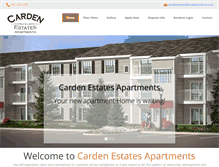 Tablet Screenshot of cardenestatesapts.com